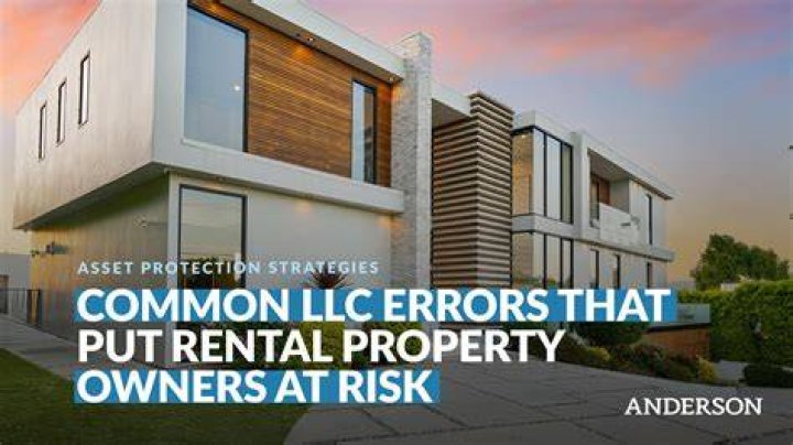 Can a rental property be managed by a LLC?