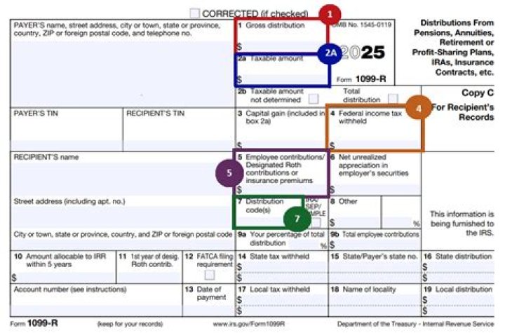 How do I print my 1099r from services online?