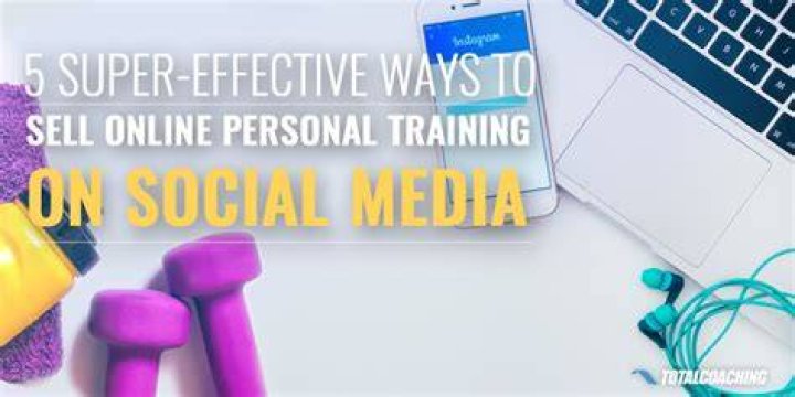 How do you sell personal training on social media?
