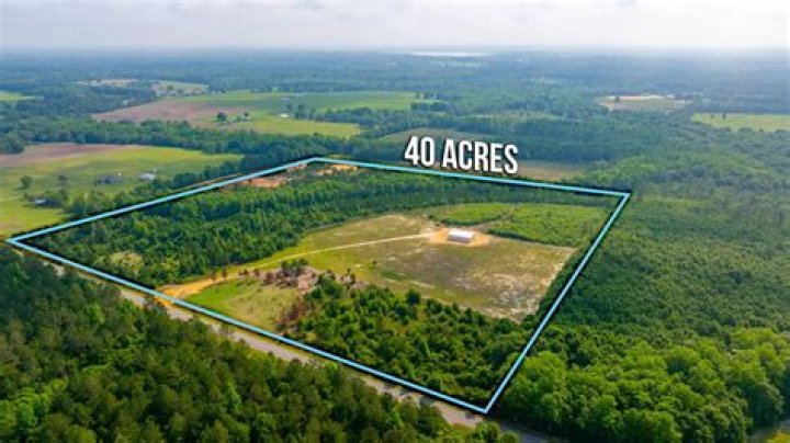 How many acres is a normal property?