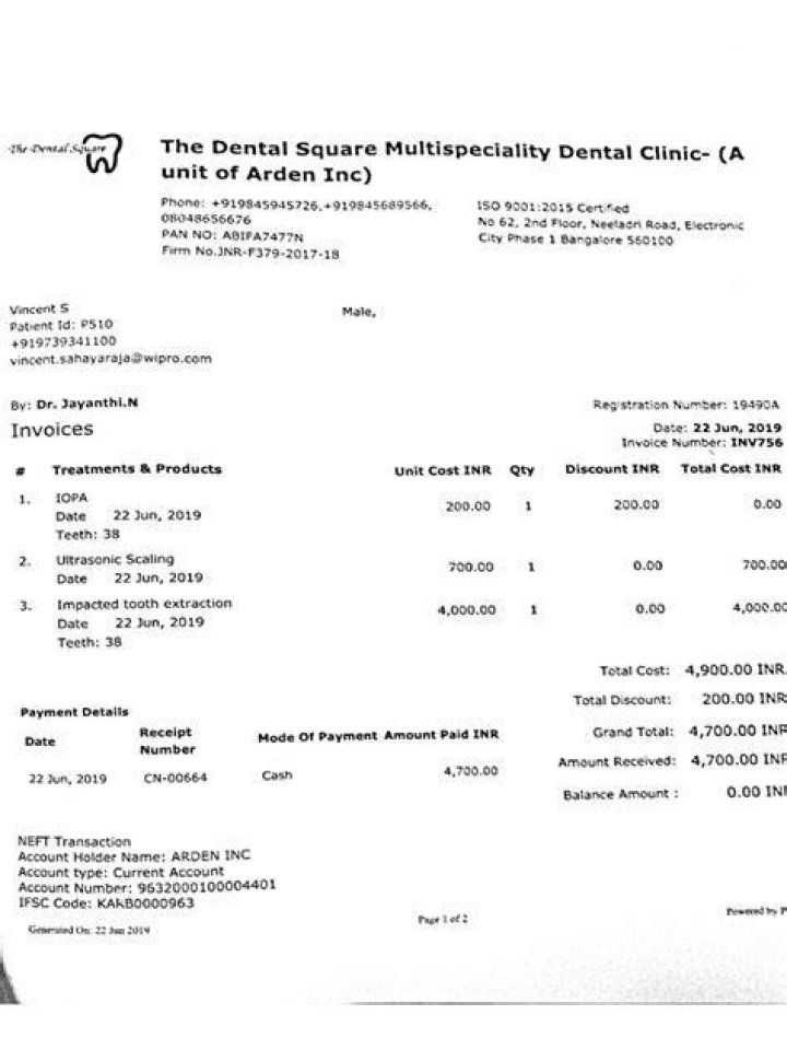 Is a dental bill a medical expense?