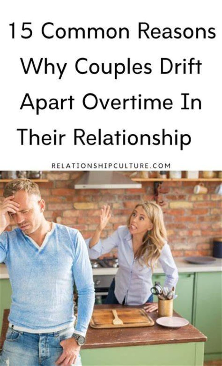 Is it common for married couples to drift apart?