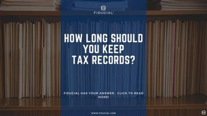 Should I keep old tax records?