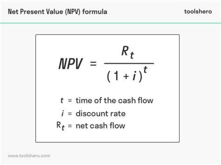 What is a good NPV for an investment?