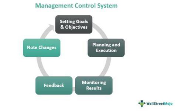 What is a management control process?