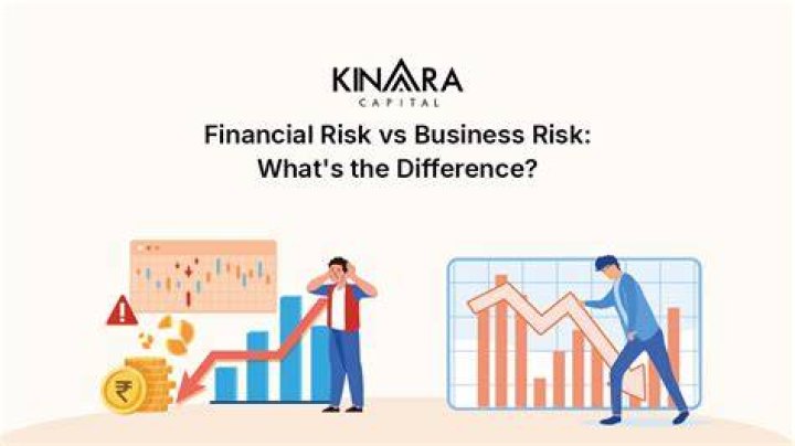 What is financial business risk?