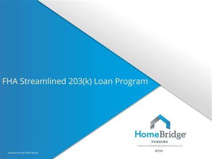 What is the FHA 203 K program?