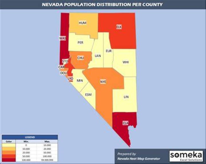 What is the population of Nevada in 2020?