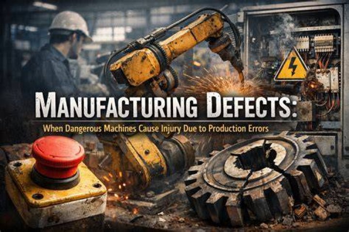 Who is liable for injuries caused by manufacturing defects?